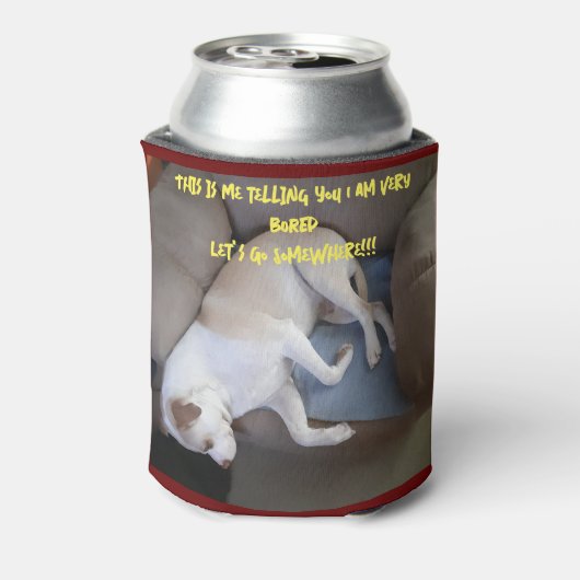 子犬の愛 缶クーラー (缶裏面)