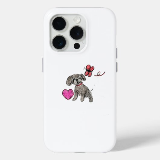 子犬の愛 Case-Mate iPhoneケース (裏面)