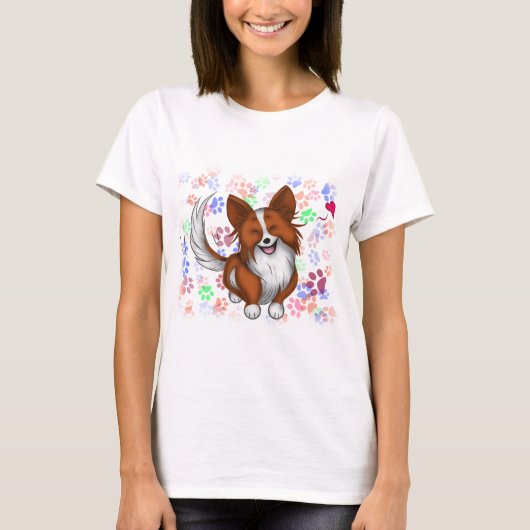 子犬の愛 Tシャツ (正面)