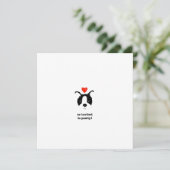 子犬の招待状 招待状 (スタンド正面)