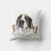 子犬の枕 クッション (裏面)