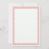 子犬の水遊び誕生日プールパーティー招待状 招待状 (裏面)