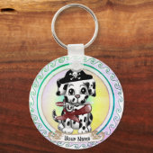 子犬の海賊 キーホルダー (正面)