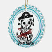 子犬の海賊 セラミックオーナメント (左)