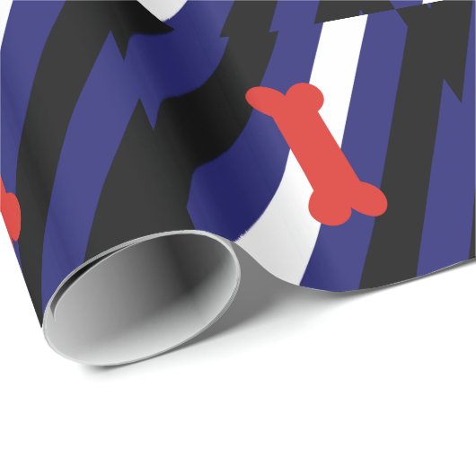 子犬の演劇のプライドの対角線 ラッピングペーパー (ロールコーナー)