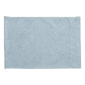 子犬の犬の犬かわいい漫画のイラストレーションブルー 枕カバー (裏面-右)