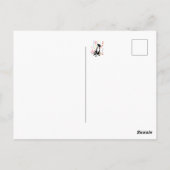 子犬の発表 ポストカード (裏面)