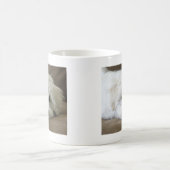 子犬の目 コーヒーマグカップ (中央)