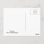 子犬の目 ポストカード (裏面)