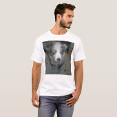 子犬の目 Tシャツ (正面フル)