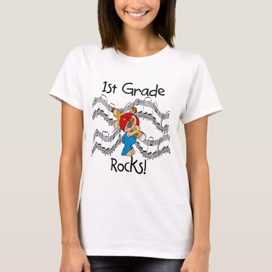 子犬の第1等級はTシャツおよびギフトを揺すります Tシャツ (正面)