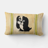 子犬の腰枕 ランバークッション (裏面)