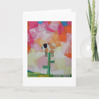 子犬の花 カード