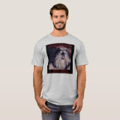 子犬の製造所の品種悲惨さのワイシャツ Tシャツ (正面フル)