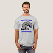 子犬の製造所の品種悲惨さのワイシャツ Tシャツ (正面フル)