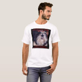 子犬の製造所の品種悲惨さのワイシャツ Tシャツ (正面フル)
