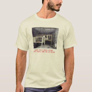 子犬の製造所の品種悲惨さのワイシャツ Tシャツ