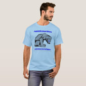 子犬の製造所の品種悲惨さのワイシャツ Tシャツ (正面フル)
