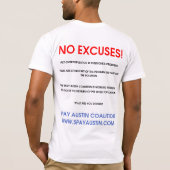 子犬の製造所無し Tシャツ (裏面)