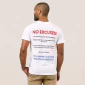 子犬の製造所無し Tシャツ (裏面フル)