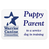 子犬の親磁石 マグネット (横)