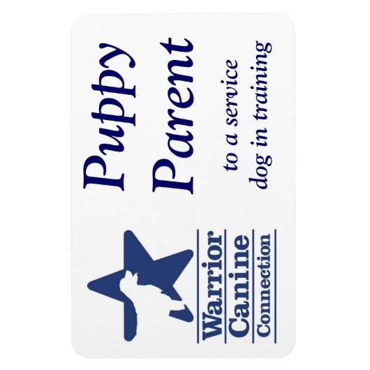 子犬の親磁石 マグネット (縦)