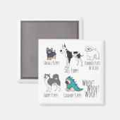 子犬の詩 マグネット (正面/裏面)