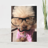 子犬の誕生日カード カード (正面)