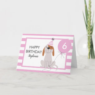 子犬の誕生日カードAny Age カード