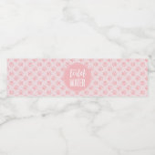 子犬の誕生日パーティートイレの水瓶ラベル ペットボトルラベル (シングルラベル)