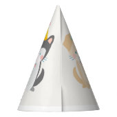 子犬の誕生日パーティーハット パーティーハット (裏面)