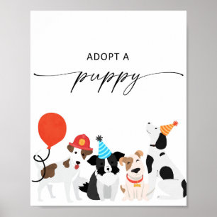 子犬の誕生日証明書を交付する ポスター