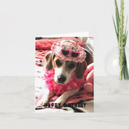 子犬の誕生日 カード