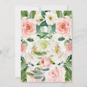 「子犬の赤ちゃんシャワーのお招き」 招待状 (裏面)