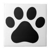 子犬の足 タイル (正面)