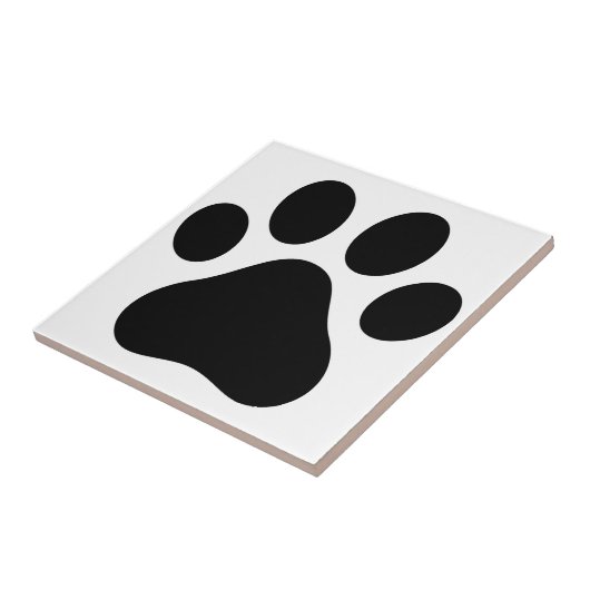 子犬の足 タイル (側面)