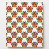 子犬の足 フォトプラーク (正面)