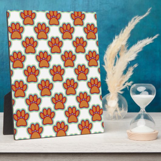 子犬の足 フォトプラーク (側面)