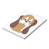 子犬の長い耳 ノートパッド (回転)