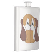 子犬の長い耳 フラスク (右)