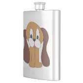 子犬の長い耳 フラスク (左)