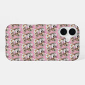 子犬のiPhoneケース iPhone 16ケース (裏面横)
