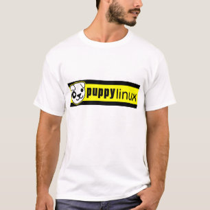 子犬のLinux Tシャツ