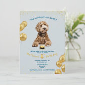 子犬はケーキの誕生日パーティーの招待状が好き 招待状 (スタンド正面)