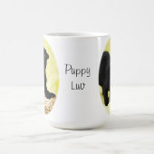 子犬はマグをlove マグカップ (中央)