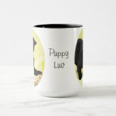 子犬はマグをlove マグカップ (中央)