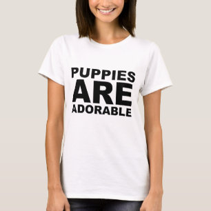 子犬は愛らしい:シャツ Tシャツ