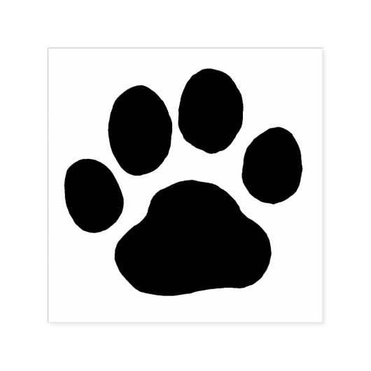 子犬や子猫かわいい前足プリント セルフインキングスタンプ (デザイン)