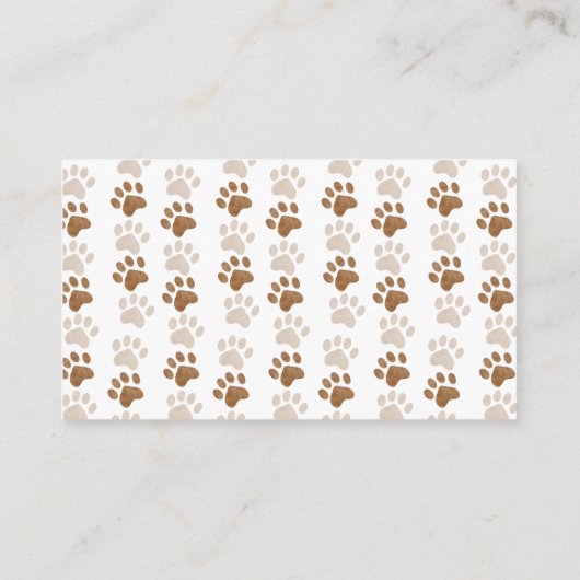 子犬をテーマにした赤ちゃんシャワーおむつラッフル エンクロージャーカード (裏面)