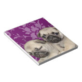 子犬をパグ ノートパッド (アングル)